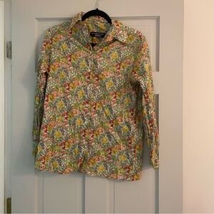 Vintage Cacharel + Liberty Floral Button-Up Shirt